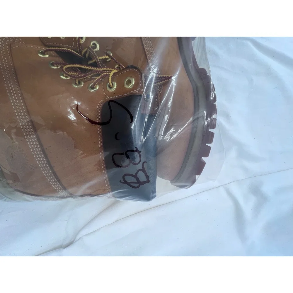 Timberland 6 Inch Premium Waterproof Boots Wheat Nubuck Mens 8M 10061 TanLeather